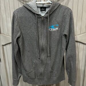 O'Neill Charcoal Hoodie with Logo